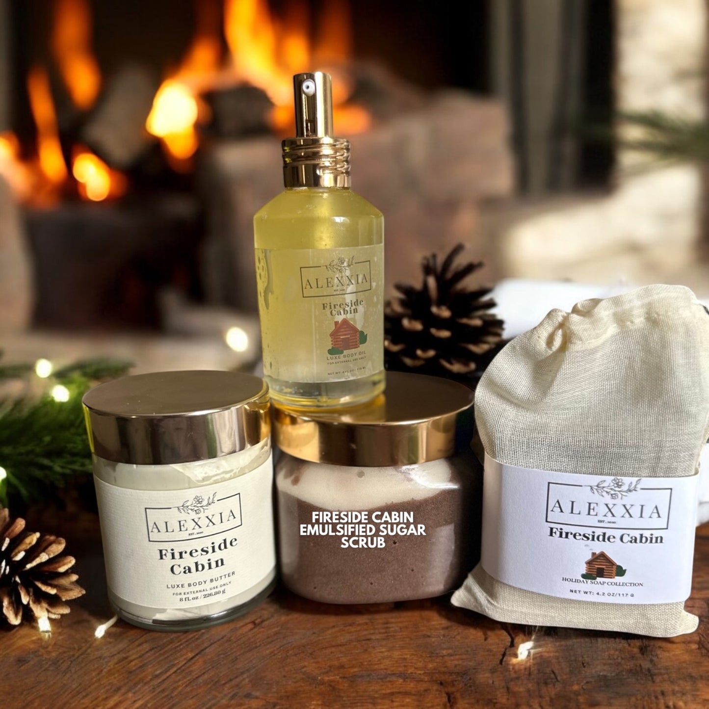 Fireside Cabin Soap- HOLIDAY COLLECTION