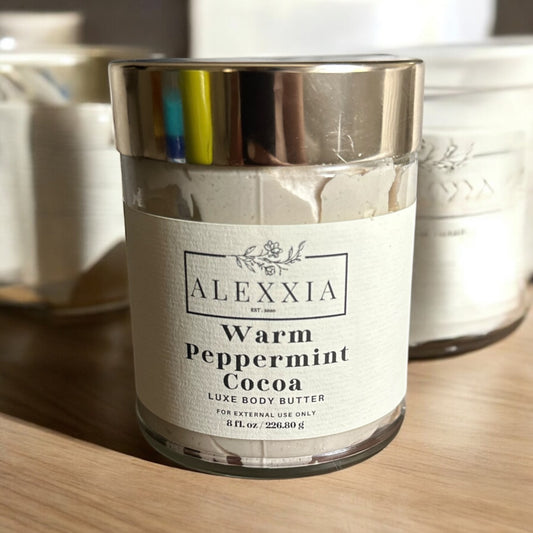 Warm Peppermint Cocoa Body Butter- HOLIDAY COLLECTION