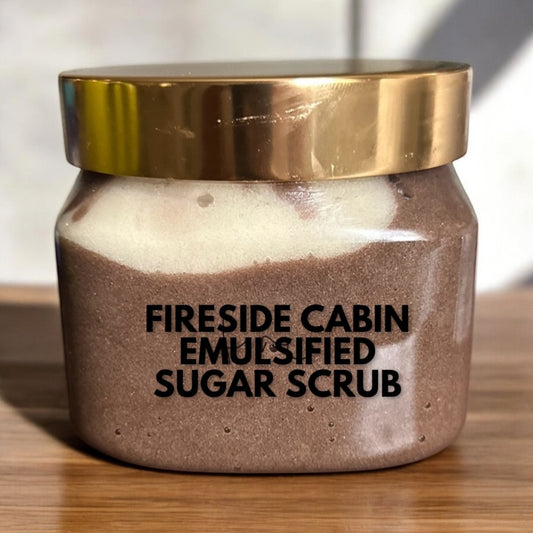 Fireside Cabin Sugar Scrub- HOLIDAY COLLECTION